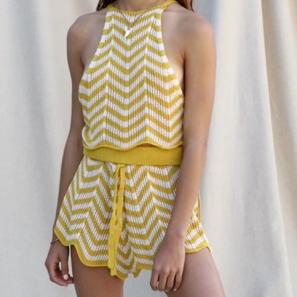 Jens Pirate Booty Pina Colada Striped Shorts